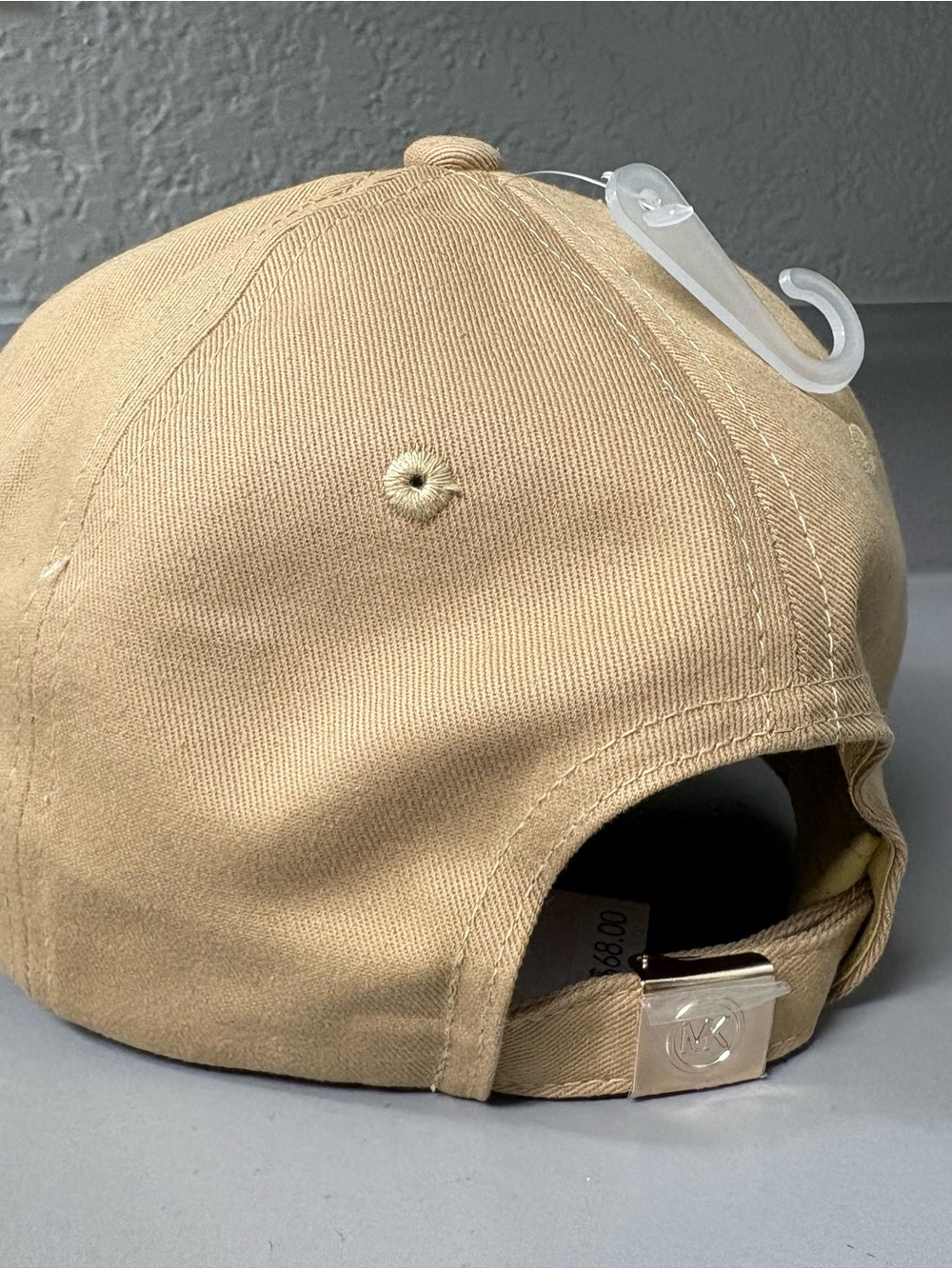 Michael Kors Logo Baseball Hat Khaki-One Size And Adjustable - Picture 3 of 8